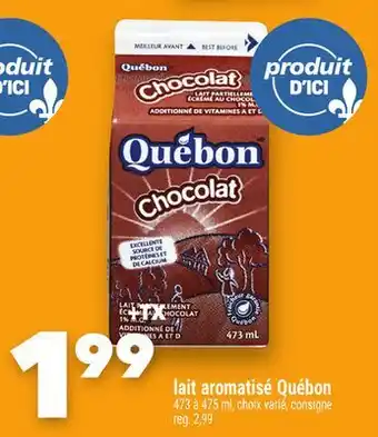 Marche Ami lait aromatisé Québon offer