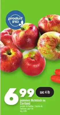 Marche Ami pommes McIntosh ou Cortland offer
