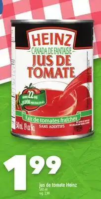 Marche Ami jus de tomate Heinz offer