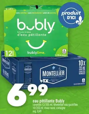 Marche Ami eau pétillante Bubly offer