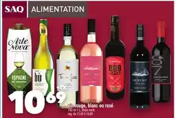Marche Ami vin rouge, blanc ou rosé offer
