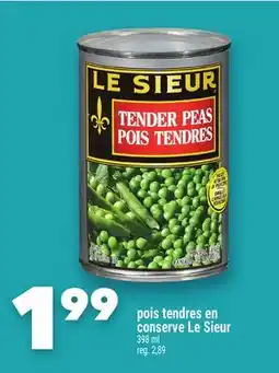 Marche Ami pois tendres en conserve Le Sieur offer
