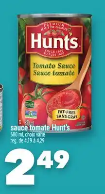 Marche Ami sauce tomate Hunt's offer