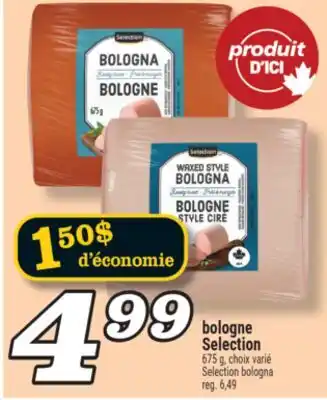 Marché Richelieu BOLOGNE SELECTION | SELECTION BOLOGNA offer