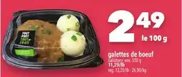Marche Ami galettes de bœuf offer