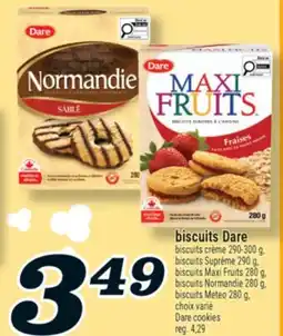 Marché Richelieu BISCUITS DARE | DARE COOKIES offer