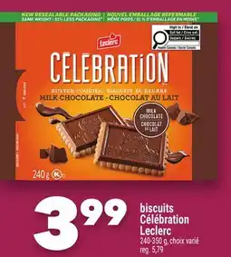 Marche Ami biscuits Célébration Leclerc offer