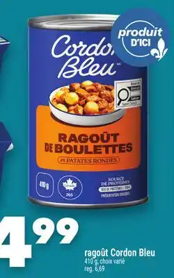 Marche Ami ragoût Cordon Bleu offer