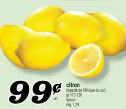 Marché Richelieu CITRON | LEMON offer