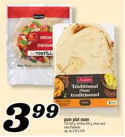 Marché Richelieu PAIN PLAT NAAN | NAAN FLATBREAD offer