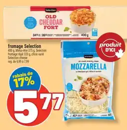 Marché Richelieu FROMAGE SELECTION | SELECTION CHEESE offer