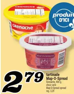 Marché Richelieu TARTINADE MAP‑O‑SPREAD | MAP‑O‑SPREAD SPREAD offer