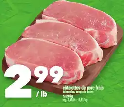 Marche Ami côtelettes de porc frais offer