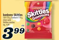 Marché Richelieu BONBONS SKITTLES | SKITTLES CANDIES offer