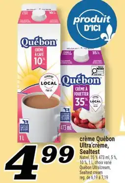 Marché Richelieu CRÈME QUÉBON ULTRA'CRÈME, SEALTEST | QUÉBON ULTRA'CREAM, SEALTEST CREAM offer