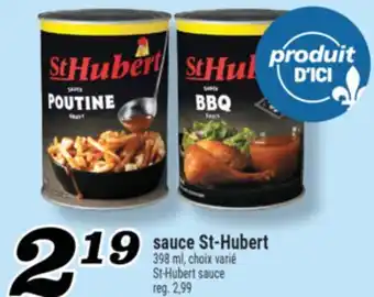 Marché Richelieu SAUCE ST‑HUBERT | ST-HUBERT SAUCE offer