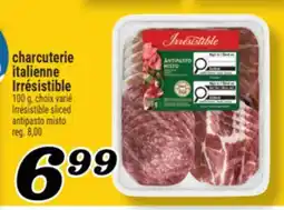 Marché Richelieu CHARCUTERIE ITALIENNE IRRÉSISTIBLE | IRRESISTIBLE SLICED ANTIPASTO MISTO offer
