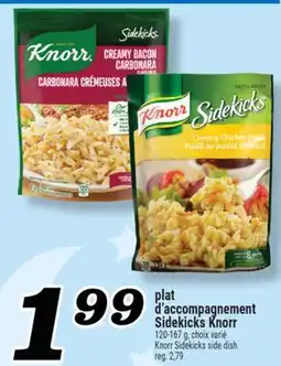 Marché Richelieu PLAT D'ACCOMPAGNEMENT SIDEKICKS KNORR | KNORR SIDEKICKS SIDE DISH offer