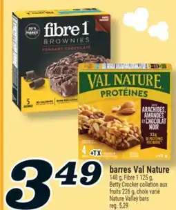 Marché Richelieu BARRES VAL NATURE | NATURE VALLEY BARS offer
