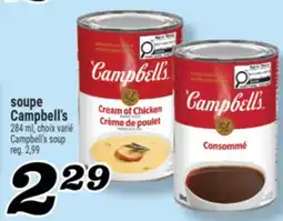 Marché Richelieu SOUPE CAMPBELL'S | CAMPBELL'S SOUP offer
