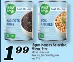 Marché Richelieu LÉGUMINEUSES SELECTION, MIEUX-ÊTRE | SELECTION, LIFE SMART LEGUMES offer