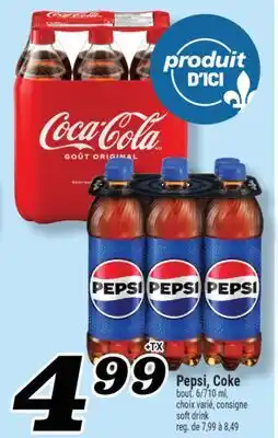 Marché Richelieu PEPSI, COKE SOFT DRINK offer