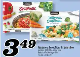 Marché Richelieu LÉGUMES SELECTION, IRRÉSISTIBLE | SELECTION FROZEN VEGETABLES offer