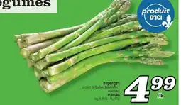 Marché Richelieu ASPERGES | ASPARAGUS offer