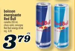 Marché Richelieu BOISSON ÉNERGISANTE RED BULL | ENERGY DRINK offer
