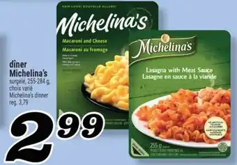 Marché Richelieu DINER MICHELINA'S | MICHELINA'S DINNER offer
