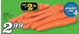 Marché Richelieu CAROTTES | CARROTS offer