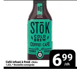 Pasquier Café infusé à froid Stok offer