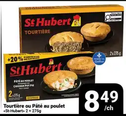 Pasquier Tourtière ou Pâté au poulet St-Hubert offer