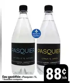 Pasquier Eau gazéifiée Pasquier offer