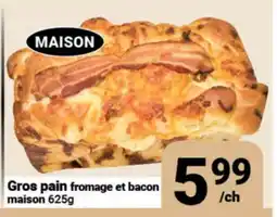Pasquier Gros pain fromage et bacon maison offer