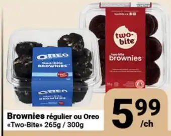 Pasquier Brownies régulier ou Oreo Two-Bite offer