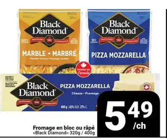 Pasquier Fromage en bloc ou râpé Black Diamond offer