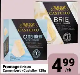 Pasquier Fromage Brie ou Camembert Castello offer