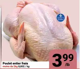 Pasquier Poulet entier frais offer