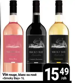 Pasquier Vin rouge, blanc ou rosé Smoky Bay offer