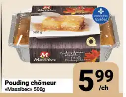 Pasquier Pouding chômeur Massibec offer