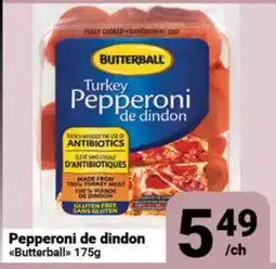 Pasquier Pepperoni de dindon Butterball offer