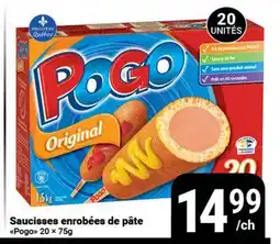 Pasquier Saucisses enrobées de pâte Pogo offer