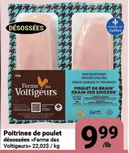 Pasquier Poitrines de poulet désossées Ferme des Voltigeurs offer