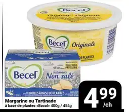 Pasquier Margarine ou Tartinade à base de plantes Becel offer