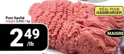 Pasquier Porc haché maigre offer