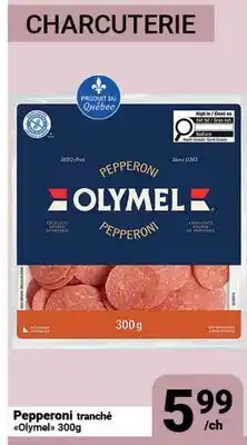 Pasquier Pepperoni tranché Olymel offer