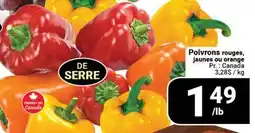 Pasquier Poivrons rouges, jaunes ou orange offer