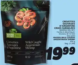 IGA MARINA DEL REY FROZEN WILD CAUGHT ARGENTINIAN SHRIMP offer