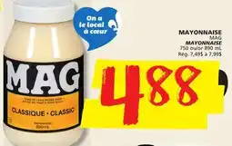 IGA MAG MAYONNAISE offer